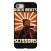 rock beat scissors iPhone 8