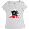 space cat's Women's Triblend Scoop T-shirt