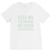 kiss me i'm drunk or irish V-Neck Tee