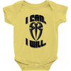 i can i will Baby Onesie