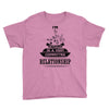 I Am Music Actually In A Very Commited Relationship Youth Tee