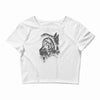 wolf princess warrior Crop Top