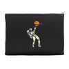 astronaut basketball planet Accessory Pouches