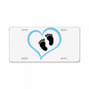Baby Boy with Heart Any Name Customized License Plate