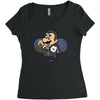 draculooki Women's Triblend Scoop T-shirt