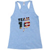team 10 american flag Racerback Tank