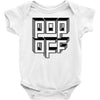 pop off square Baby Bodysuit
