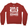 made in 1978 40 years of being awesome Crewneck Sweatshirt