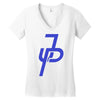 jake paul blue Women's V-Neck T-Shirt