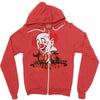 happy halloween clown Zipper Hoodie