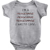 i write code Baby Bodysuit