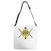 all seeing eye Adjustable Strap Totes
