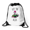 let 'er r Drawstring Bags