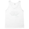oscar wilde quote girls Tank Top
