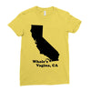 Whale's Vagina CA Ladies Fitted T-Shirt
