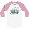 i put the sexy in dyslexia 3/4 Sleeve Shirt