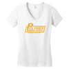 polymer records, ideal gift or birthday present funny Women's V-Neck T-Shirt