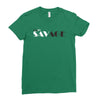 EASY SAVAGE Ladies Fitted T-Shirt