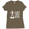 scarecrow boat Ladies Fitted T-Shirt