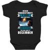 Never Underestimate A Man Who Watches Lost in Space And Was Born in De Baby Bodysuit