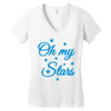 oh my stars adult Women's V-Neck T-Shirt