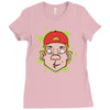 hip hop guy Ladies Fitted T-Shirt