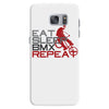 eat sleep bmx repeat Samsung Galaxy S7