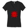 spiderman Women's V-Neck T-Shirt