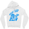new retro night trap Zipper Hoodie