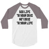 value your life 3/4 Sleeve Shirt