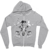 rorschach Zipper Hoodie