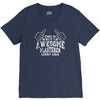 this is what an awesome plasterer looks like V-Neck Tee