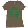 rock paper scissors Ladies Fitted T-Shirt