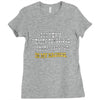 health conscious nachos Ladies Fitted T-Shirt