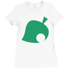 animal crossing tribute ladies Ladies Fitted T-Shirt