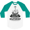I Am Music Actually In A Very Commited Relationship 3/4 Sleeve Shirt