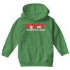 big red brrr - frost football Youth Hoodie