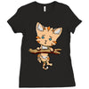 keep holding on Ladies Fitted T-Shirt