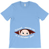 October Peeking Out Baby Boy T-Shirt