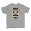 Never Underestimate the Strength of a Childhood Cancer Warrior Youth Tee