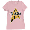 im geeky and i know it Ladies Fitted T-Shirt