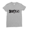 crazy Ladies Fitted T-Shirt