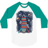 reading rocket ship 3/4 Sleeve Shirt