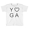 yoga heart Toddler T-shirt