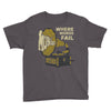 where words fail music speaks Youth Tee