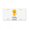 coffee chick License Plate