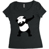 panda3 Women's Triblend Scoop T-shirt