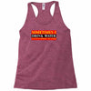 sometimes i drink water, ideal gift, birthday present Racerback Tank
