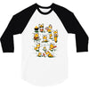 patriotic partying 3/4 Sleeve Shirt