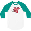 kirbythulhu (no text) 3/4 Sleeve Shirt